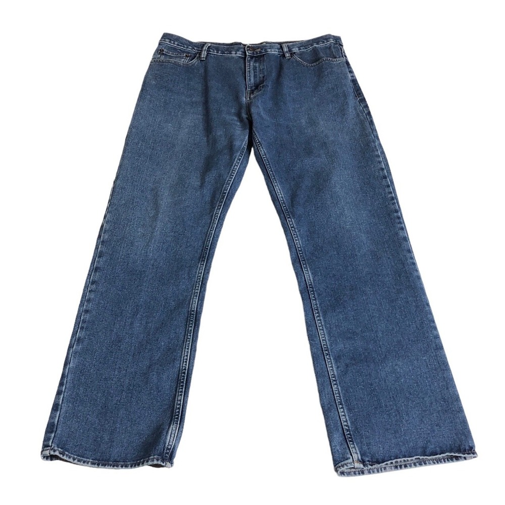 Vintage 90s Big Mac Workwear Jeans Mens 36x34 Blue Denim Straight Western Ranch